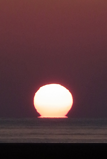 室戸のだるま夕日