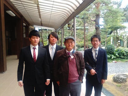 Mr.Saita, Mr.Isai, Prof.Toyonaga, Mr.Mito