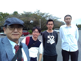 Prog.Toyonaga, Mr.Mito, Mr.Murata, Mr.Tang